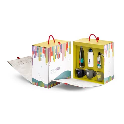 DRINKIT SHOWCASE. Marmotte de drinkware personnalisée