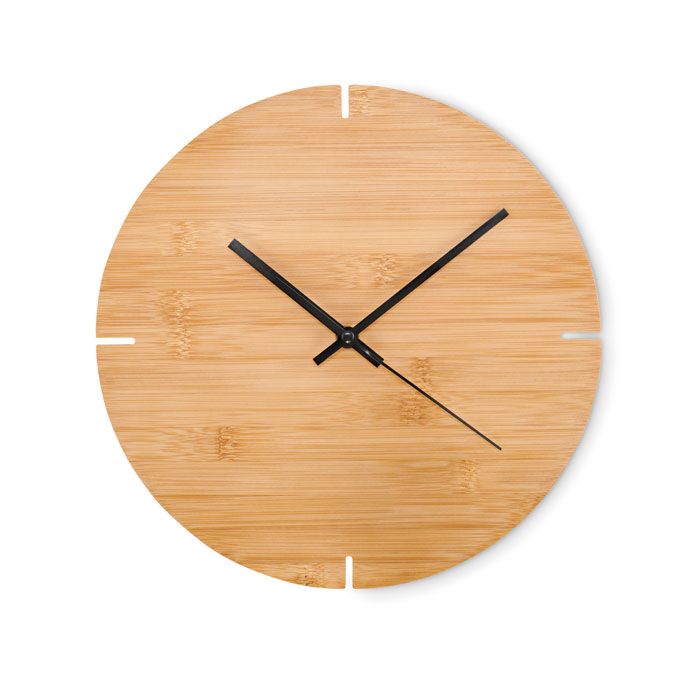 ESFERE – Round shape bamboo wall clock