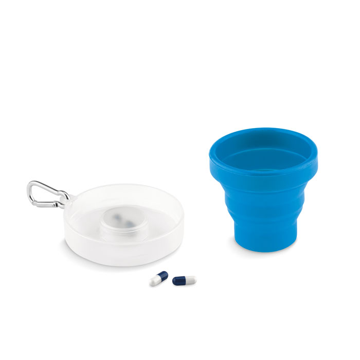 CUP PILL – Tasse pliable avec pilulier