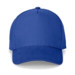 Casquette bleue simple vue de face