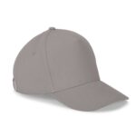 Casquette grise simple sur fond blanc
