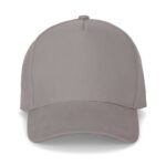 Casquette grise simple vue de face