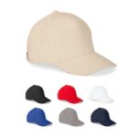 Casquettes colorées unies disponibles en plusieurs teintes