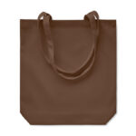 Sac tote bag marron en tissu