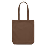 Tote bag en tissu marron simple et élégant