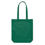 Sac tote bag vert uni en tissu