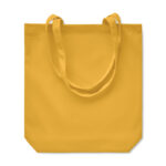 Sac tote jaune en tissu